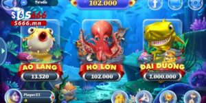 cách bắn trúng cá